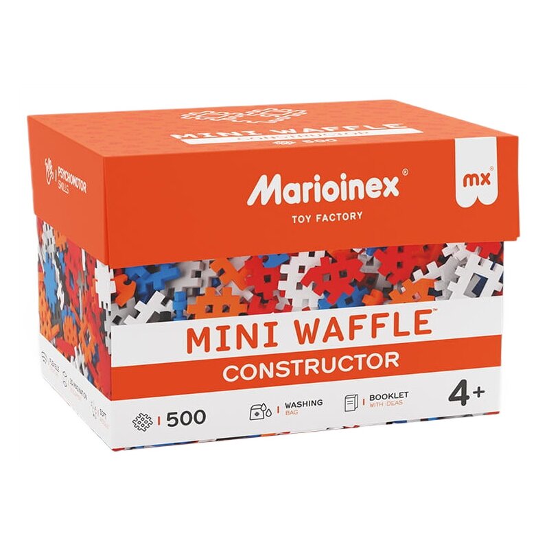 Klocki elastyczne MARIOINEX Mini Waffle Konstruktor 902288