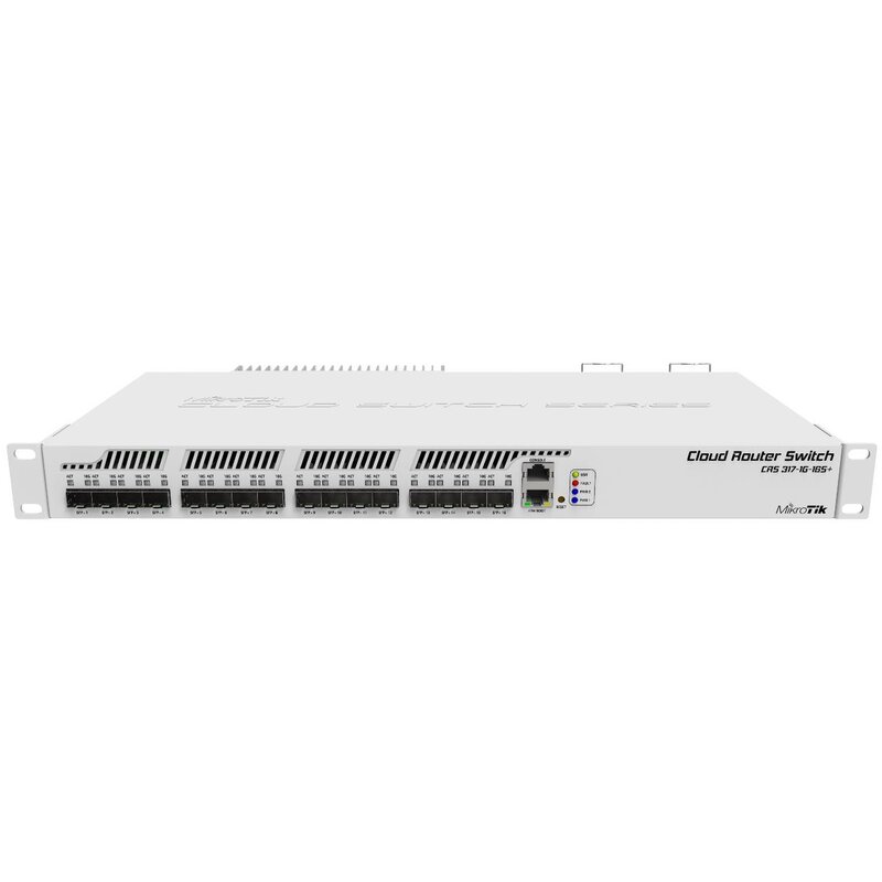 Switch MIKROTIK CRS317-1G-16S+RM 10 Gigabit Ethernet, 16 portów, Zarządzalny