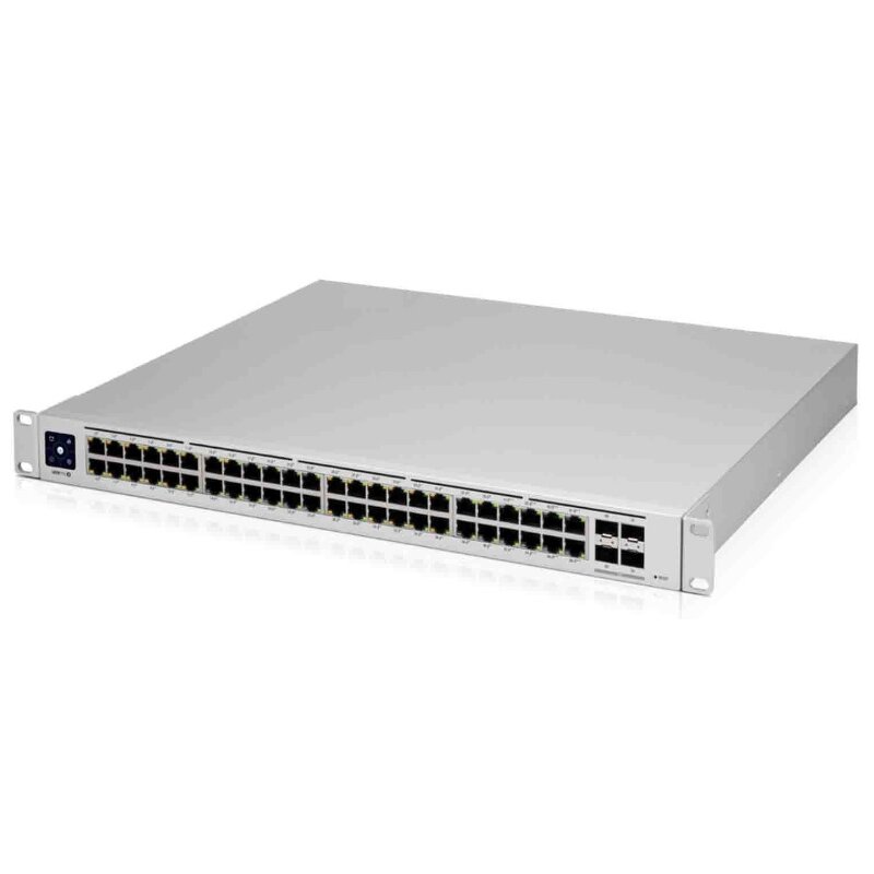 Switch UBIQUITI UniFi USW-Pro-48-POE Gigabit Ethernet, 52 porty, Funkcja PoE, Zarządzalny