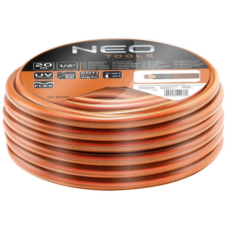 Wąż ogrodowy NEO Economic 1/2" 20 m 15-800