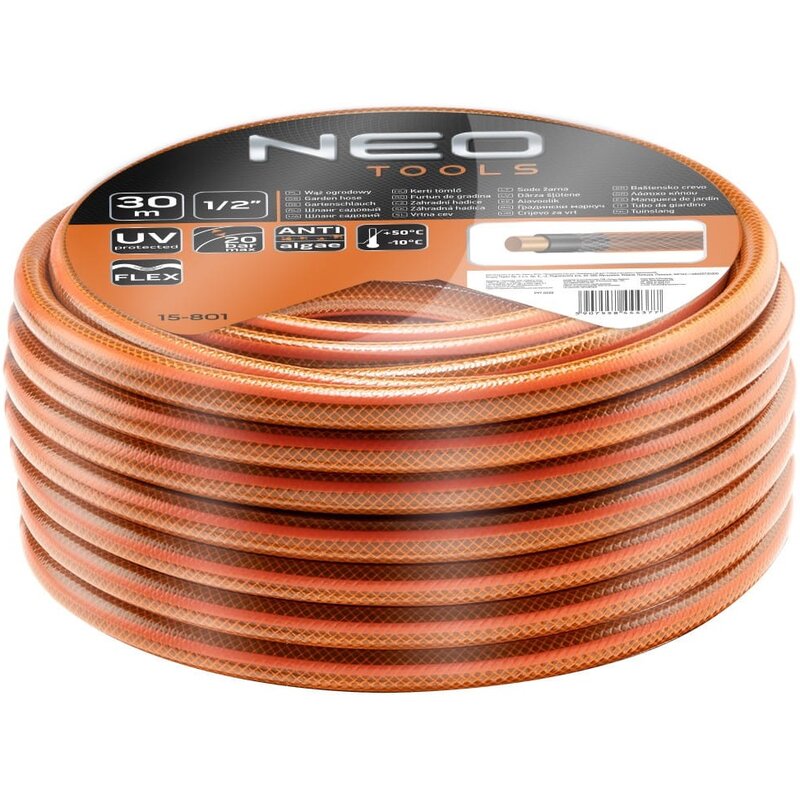 Wąż ogrodowy NEO Economic 1/2" 30 m 15-801
