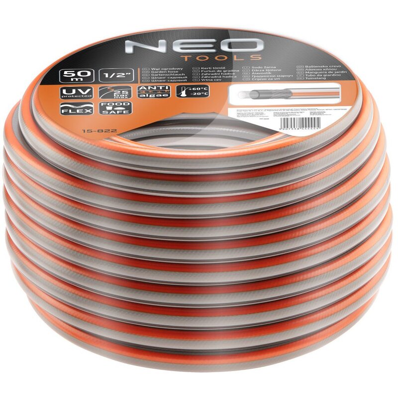 Wąż ogrodowy NEO Optima 1/2" 50 m 15-822