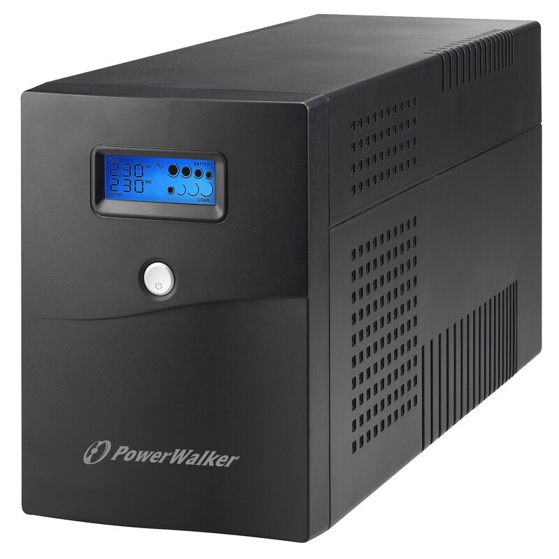 PowerWalker Zasilacz UPS Line-Interactive 3000VA SCL 4X PL 230V, RJ11/45 IN/OUT, USB, LCD