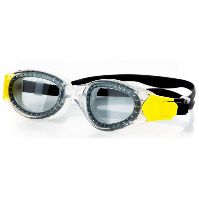 Okulary pływackie SPOKEY Sigil Czarno-żółty filtr UV