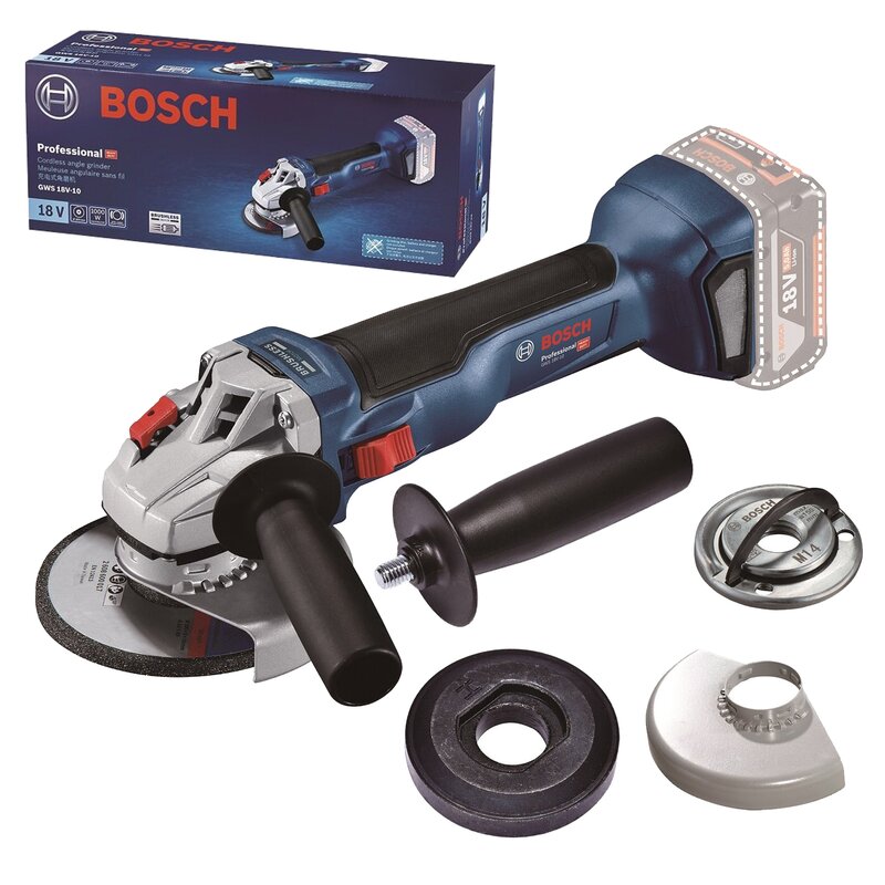 Szlifierka kątowa akumulatorowa BOSCH Professional GWS 18V-10 06019J4002