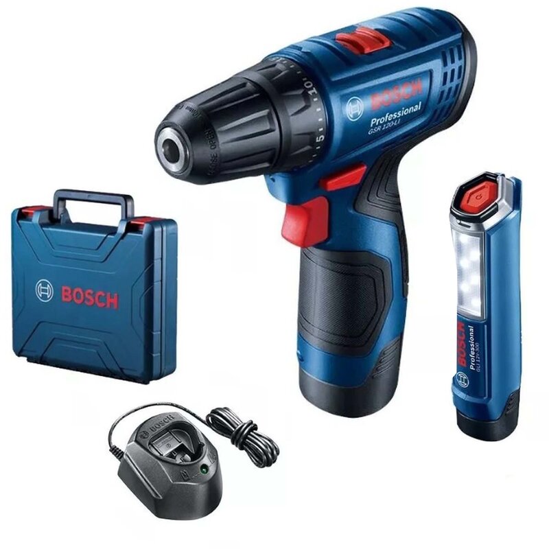 Wiertarko-wkrętarka BOSCH Professional GSR 120-LI 06019G8004 zestaw akumulatorów