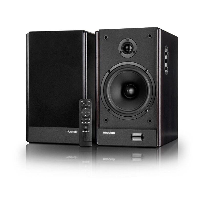 Kolumny podstawkowe MICROLAB Solo 26 Czarny (2 szt.)