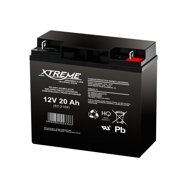 Akumulator BLOW Xtreme 82-218 20Ah 12V