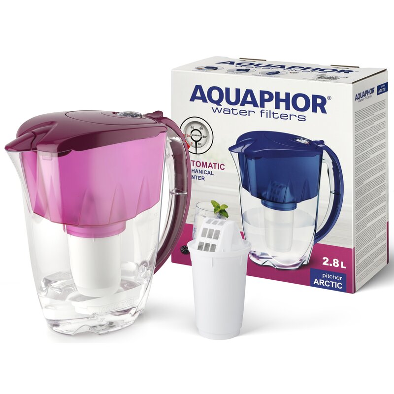Dzbanek flitrujący AQUAPHOR Arctic Fioletowy