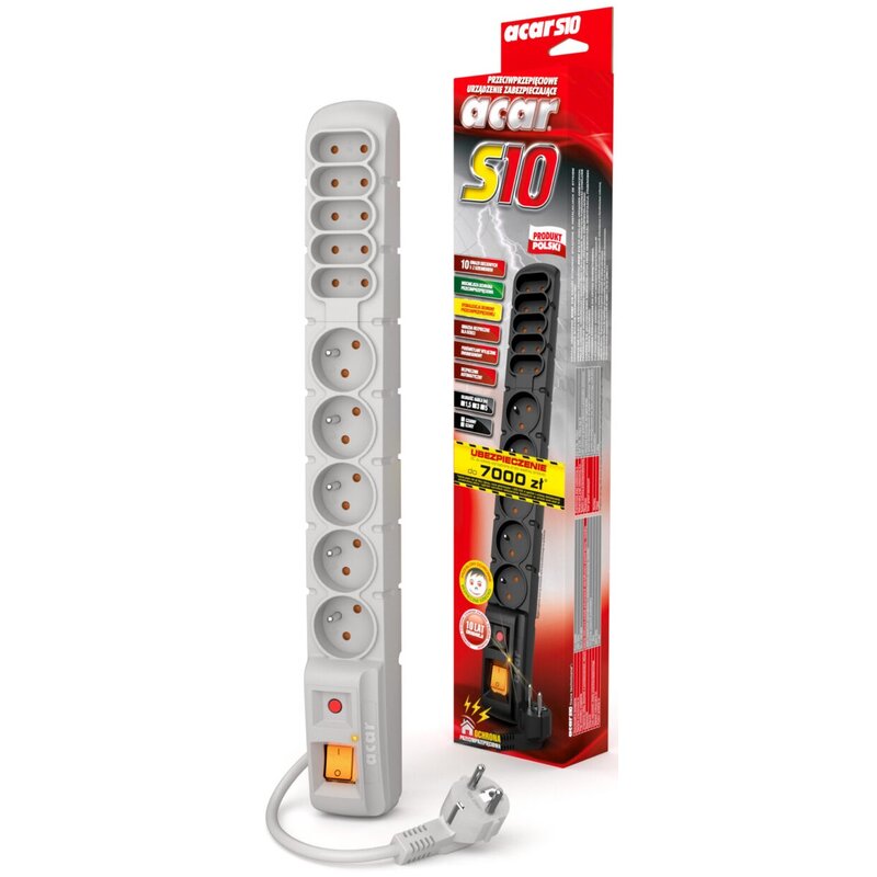 Listwa ACAR S10 W0133 (5 m) Szary