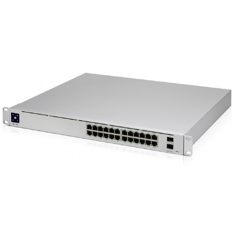 Switch UBIQUITI USW-PRO-24-POE Gigabit Ethernet, 26 portów, Funkcja PoE, Zarządzalny