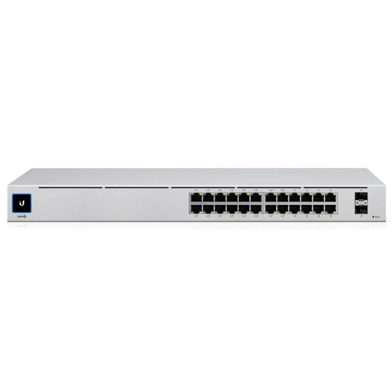Switch UBIQUITI USW-24-POE Gigabit Ethernet, 26 portów, Funkcja PoE, Zarządzalny