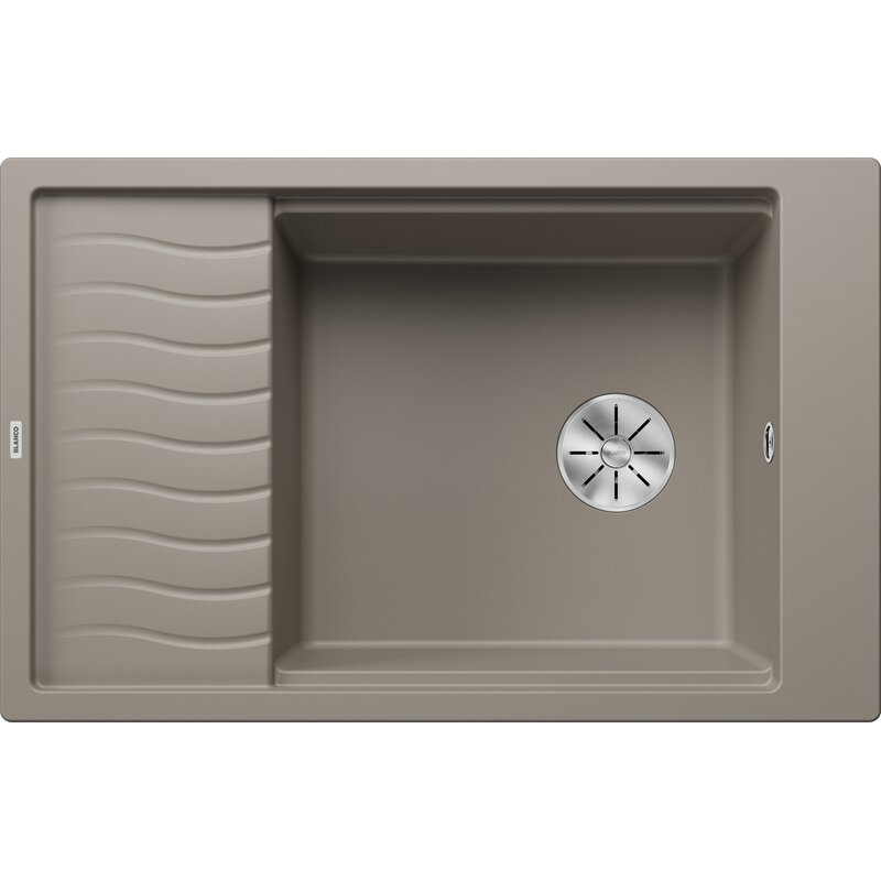 Zlewozmywak jednokomorowy z ociekaczem BLANCO Elon XL 6 S 524851 Tartufo 50x78