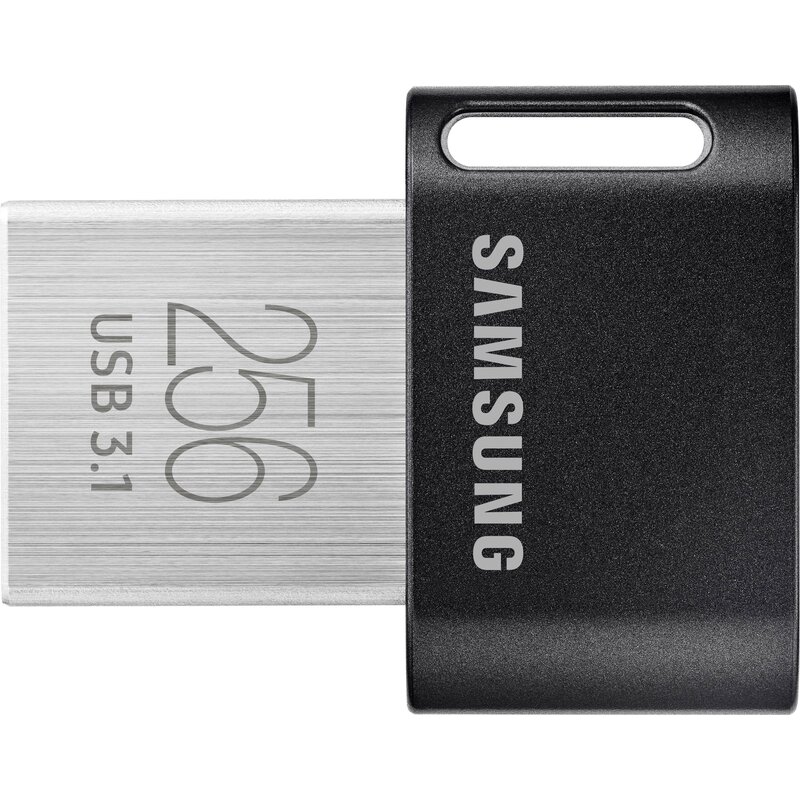 Pendrive SAMSUNG Fit Plus 256GB, USB 3.2 Gen. 1 (USB 3.0), Odczyt 400 Mb/s Czarny