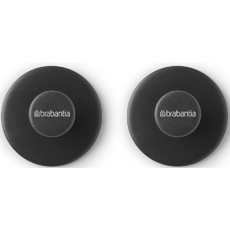 Wieszak łazienkowy BRABANTIA ReNew Ciemnoszary (2 szt.)