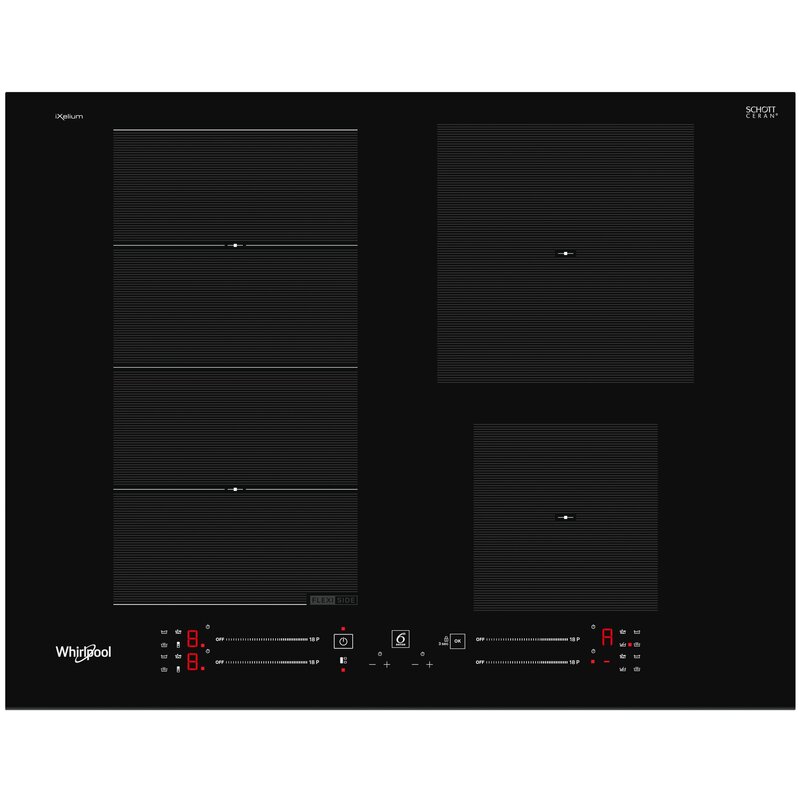 Płyta indukcyjna WHIRLPOOL W Collection WFS9365BFIXL FlexiSide ChefControl 65cm iXelium