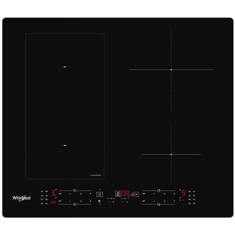 Płyta indukcyjna WHIRLPOOL WLB5860AL FlexiCook 9 poziomów mocy