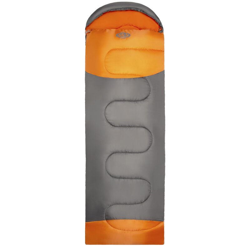 Śpiwór NILS CAMP NC2008 Pomarańczowo-czarny