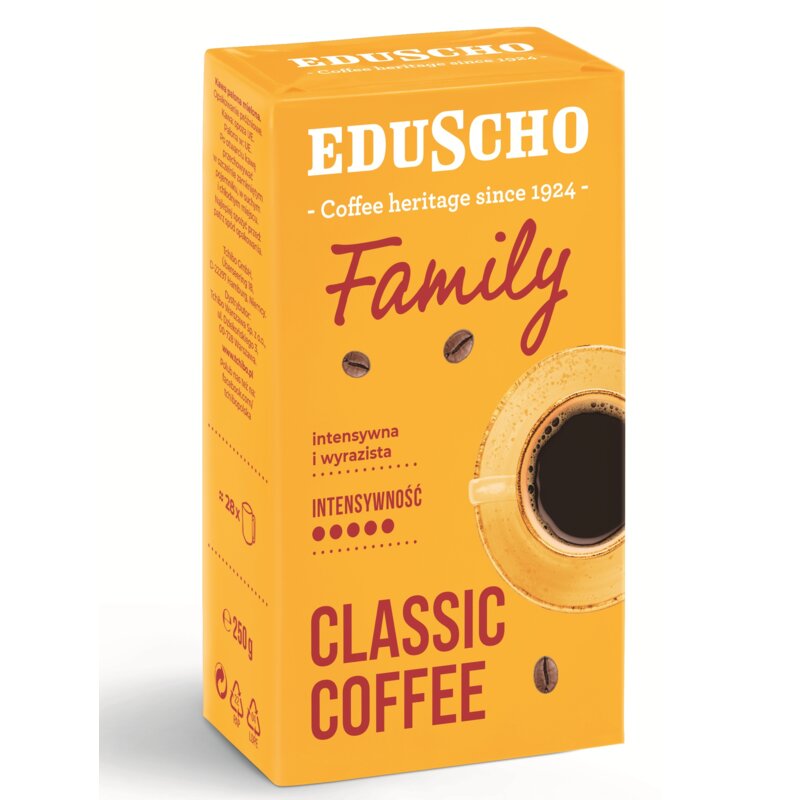 Kawa mielona EDUSCHO Family Classic 250 g