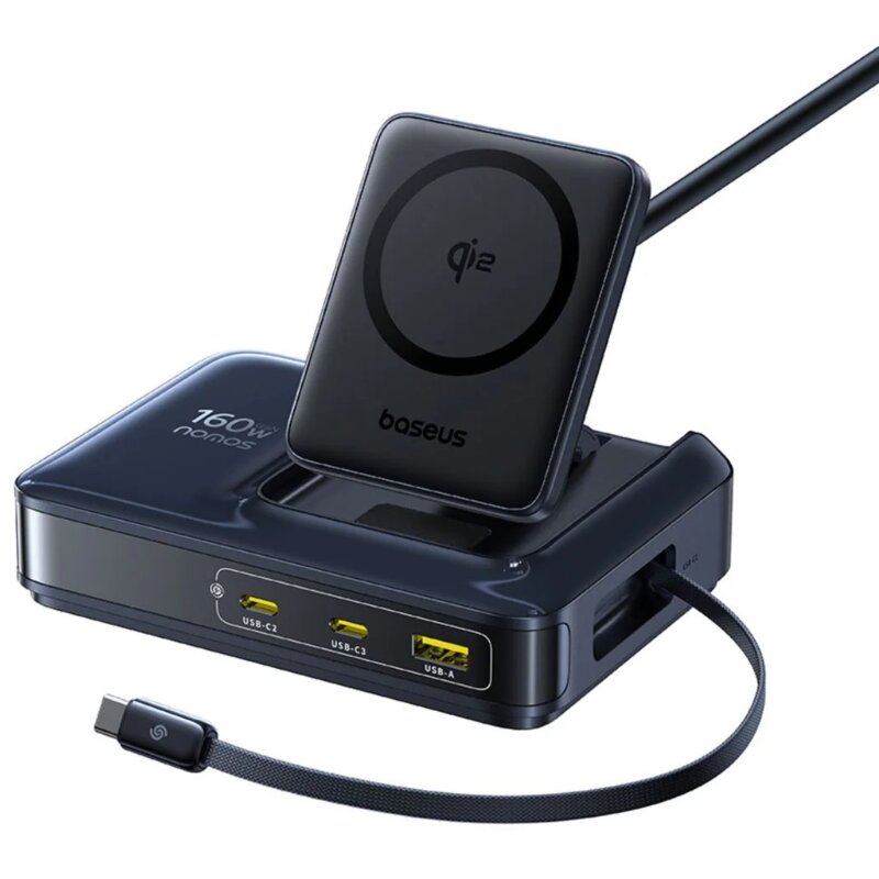 Baseus Nomos NH21 5w1 160W Czarny