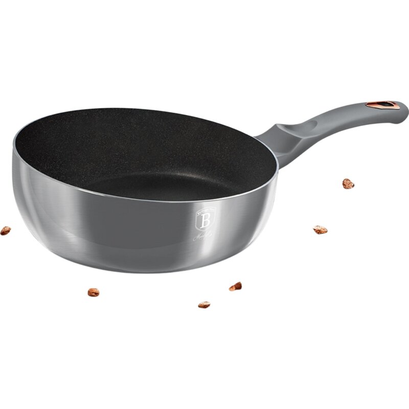 Patelnia wok BERLINGER HAUS Moonlight Collection BH-6006 26 cm
