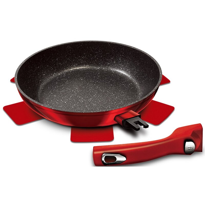 Patelnia BERLINGER HAUS Metallic Line Burgundy Edition BH/1946 28 cm