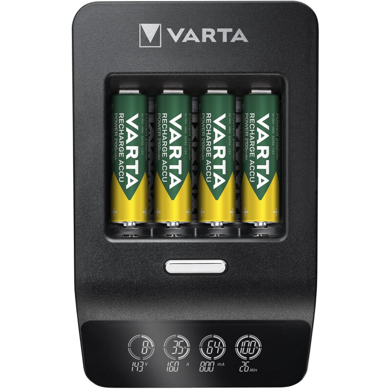 Ładowarka VARTA LCD Ultra Fast Charger+ do akumulatorów AA/AAA