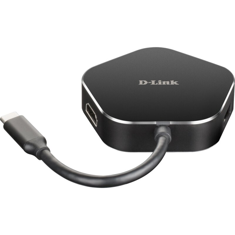 Hub D-LINK DUB-M420 USB Typu C, Pasywny
