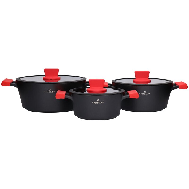 Zwieger Obsidian ZW-GO-0930 Indukcja aluminium 6 elementów