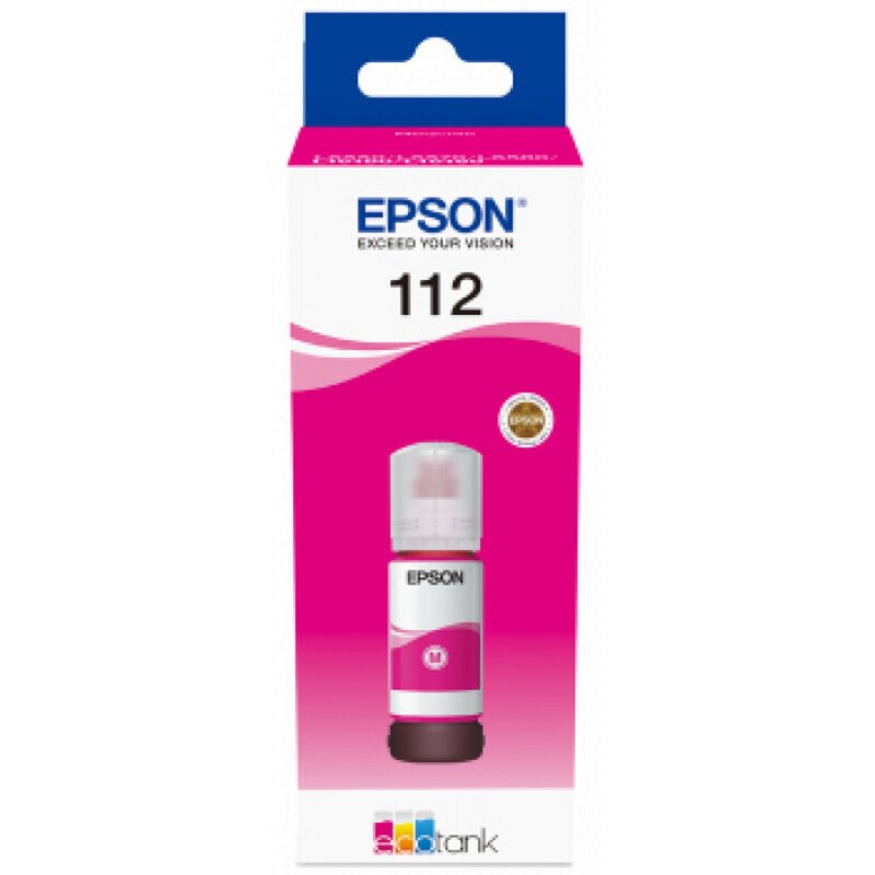 Butelka z atramentem EPSON 112 Magenta C13T06C34A