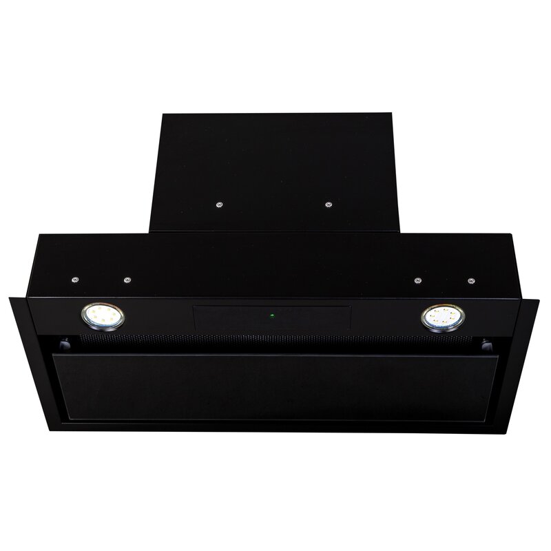 Okap VDB Next 60 Czarny 390m3/h 68db klasa C