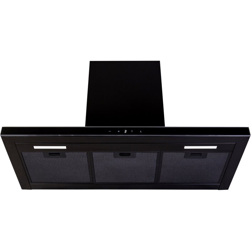Okap VDB T-Look 90 Czarny 670m3/h 62dB klasa B