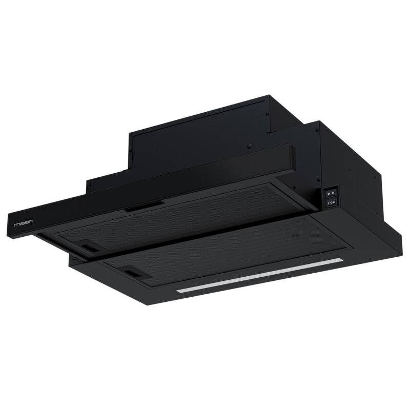 Okap teleskopowy MAAN Corona Bis 60 cm | LED | czarny