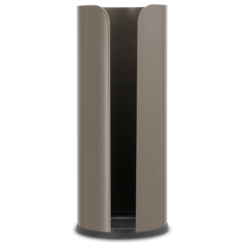 Stojak na papier toaletowy BRABANTIA ReNew Platynowy
