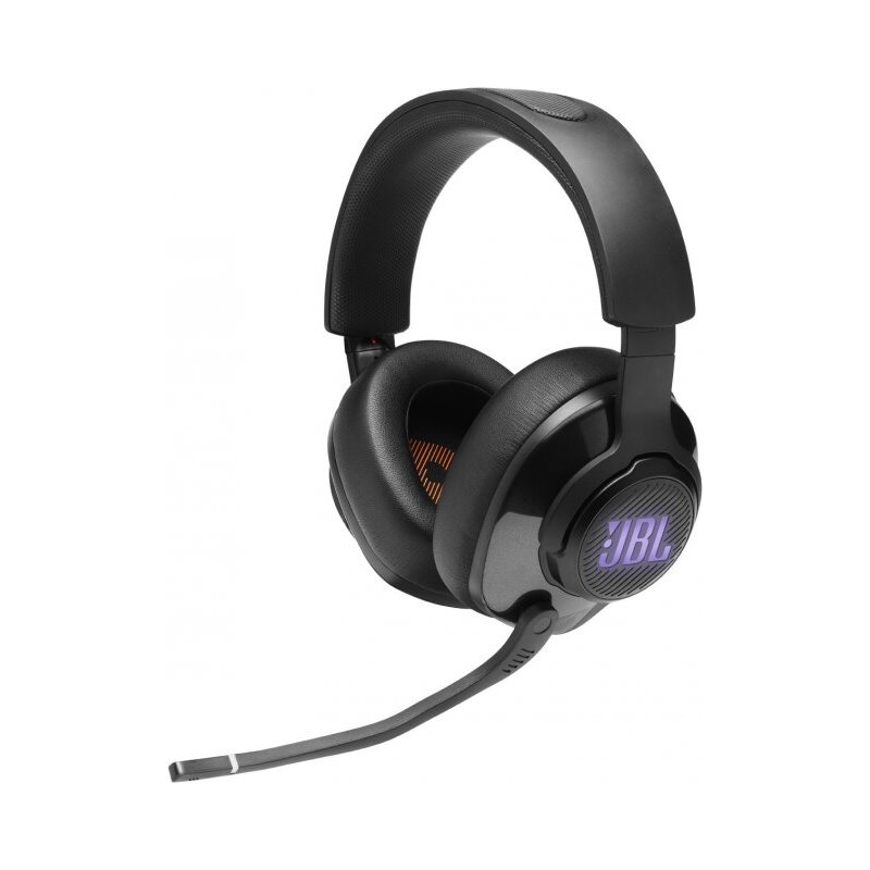Słuchawki JBL Quantum 400 RGB Nauszne, Dźwięk przestrzenny Czarny