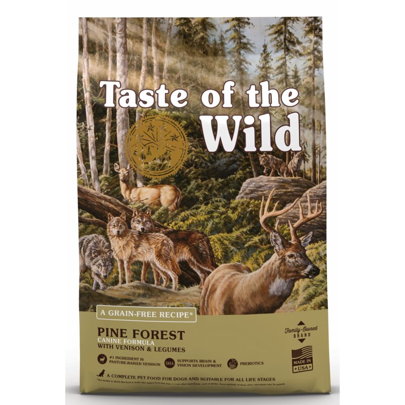 Karma dla psa TASTE OF THE WILD Pine Forest Dziczyzna z jagnięciną 5.6 kg