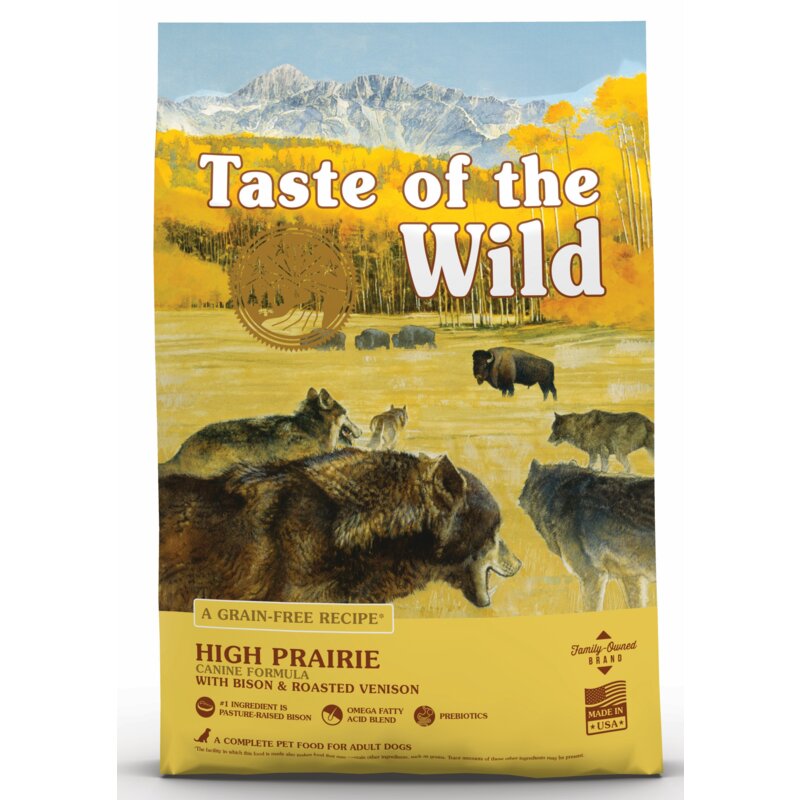 Karma dla psa TASTE OF THE WILD High Prairie Bizon i dziczyzna 2 kg