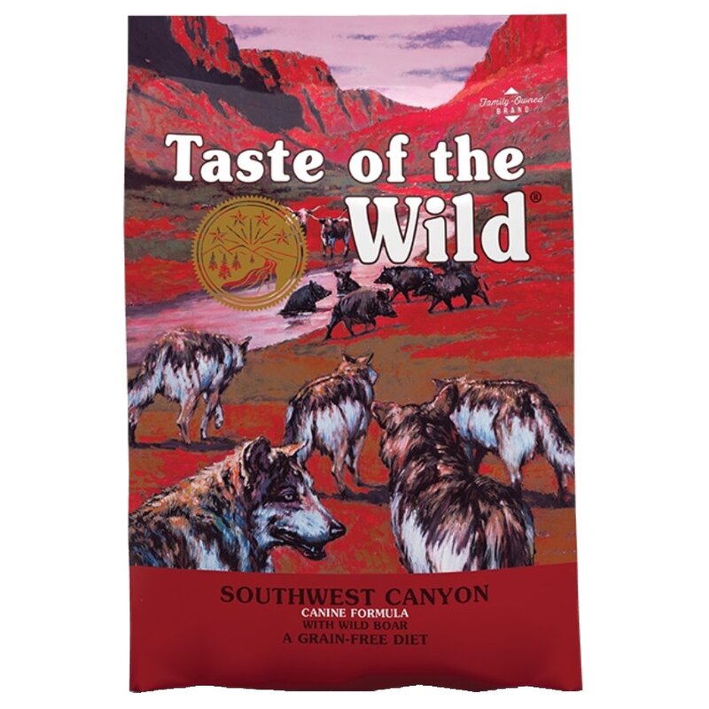 Karma dla psa TASTE OF THE WILD Southwest Canyon Wołowina z dzikiem 2 kg