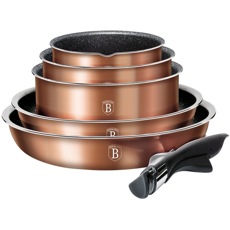 Zestaw garnków BERLINGER HAUS BH-1591 (12 elementów)