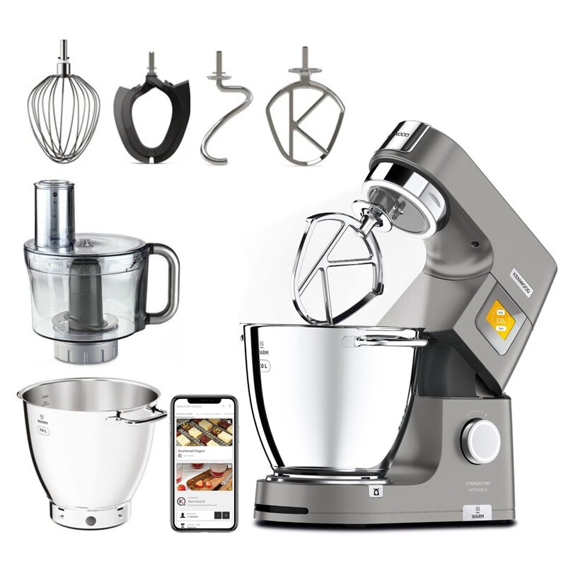 Robot planetarny KENWOOD Titanium Chef Patissier XL KWL90.244SI
