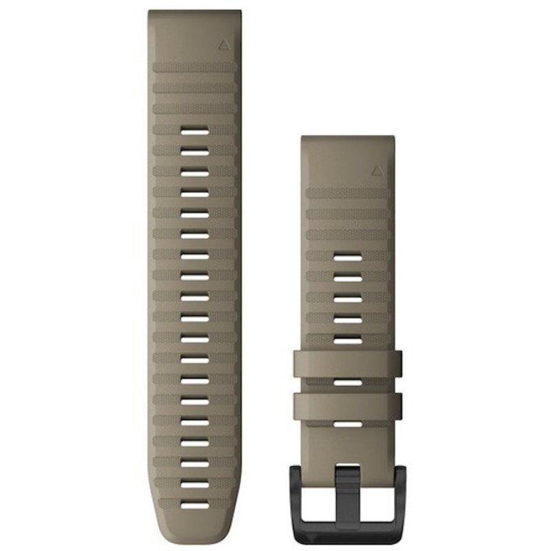 Garmin fenix 6 22mm QuickFit Dark Sandstone Silicone Band Piaskowy