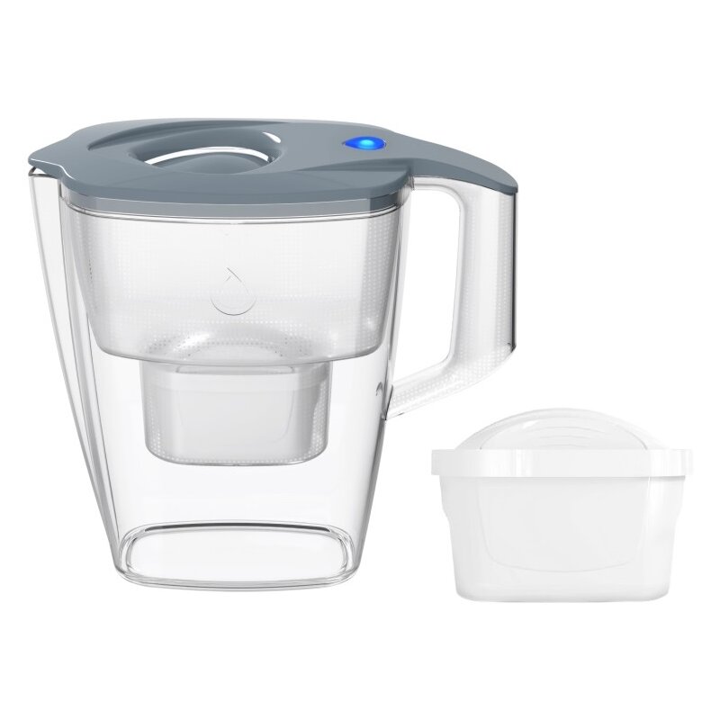 Dzbanek filtrujący DAFI Mila LED +1 filtr Unimax Stalowy