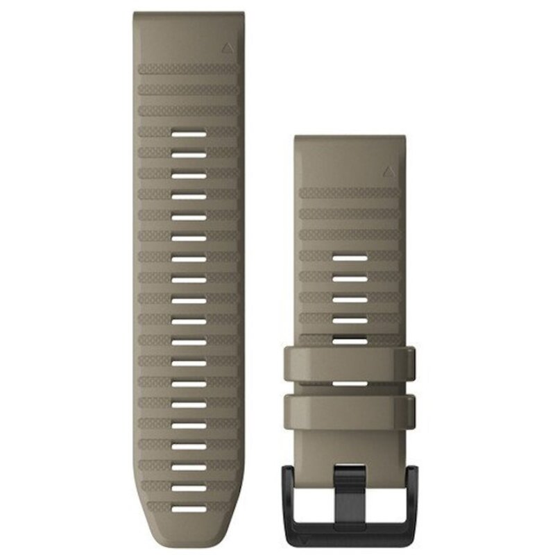 Garmin fenix 6X 26mm QuickFit Dark Sandstone Silicone Band Piaskowy