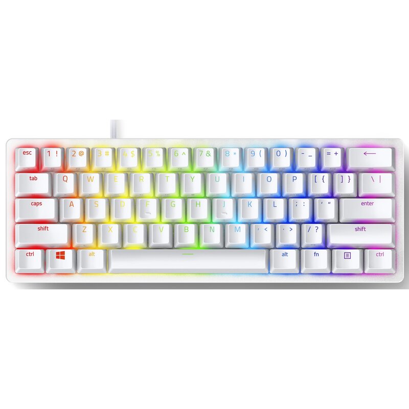 Klawiatura RAZER Huntsman Mini Linear Optical Red Switch Biały