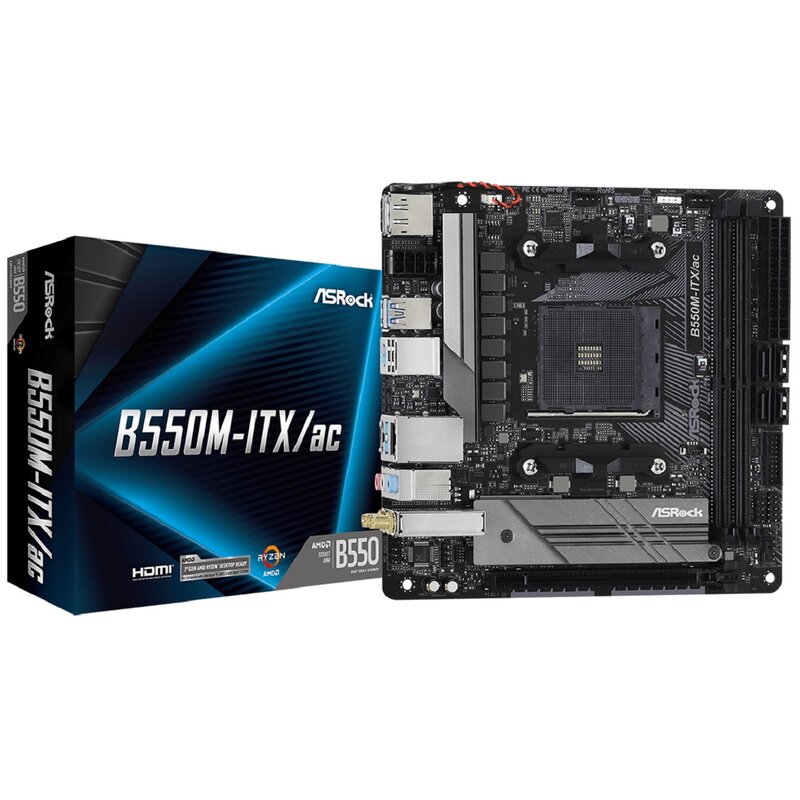 Płyta główna Asrock B550M-ITX/AC