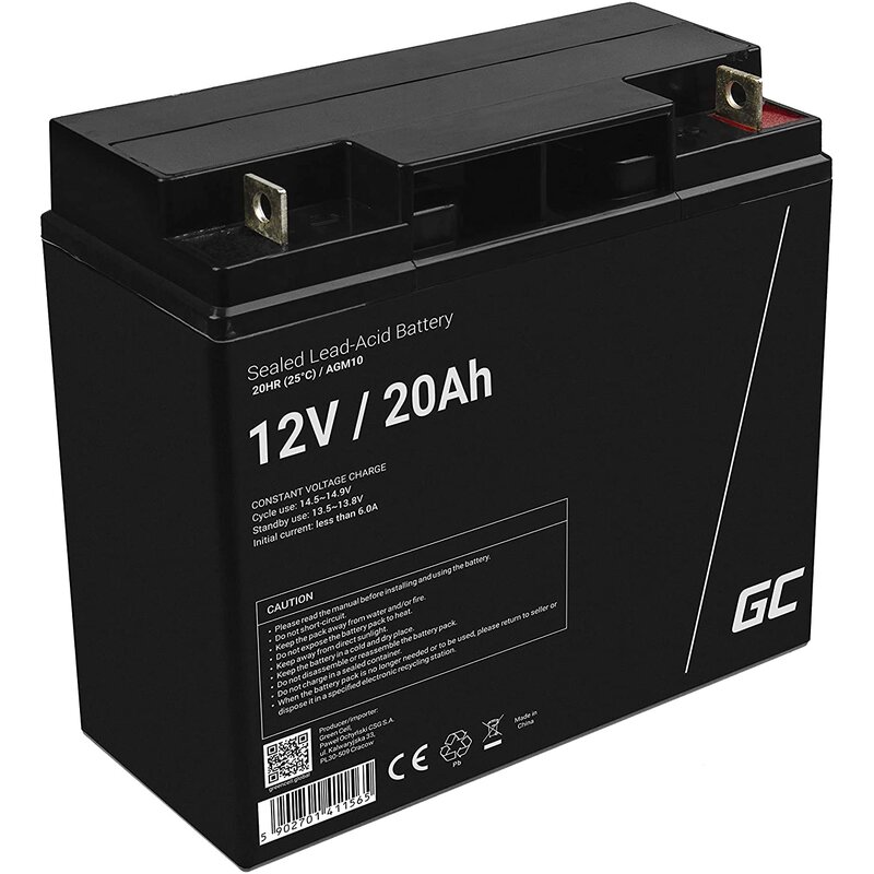 Akumulator GREENCELL AGM10 20Ah 12V