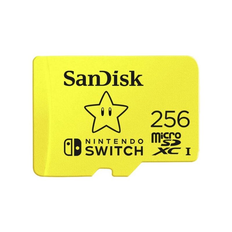 Karta pamięci SANDISK microSDXC 256GB do Nintendo Switch