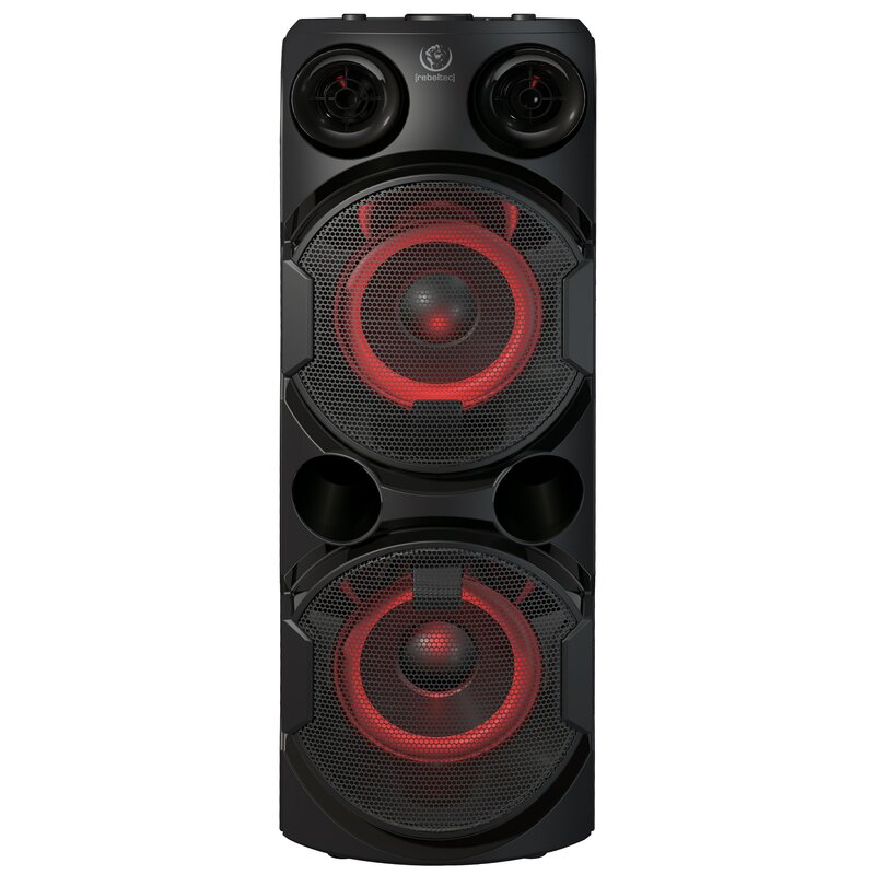 Głośnik mobilny REBELTEC SoundBox 630 Radio FM Czarny