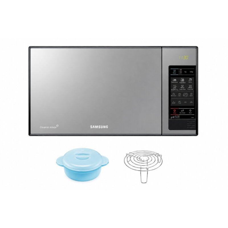Kuchenka mikrofalowa SAMSUNG GE83X-P 800W średnica 28.8 cm pojemność 23L System TDS Czarny