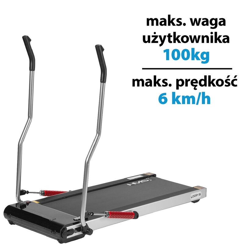 Bieżnia elektryczna HMS Loop 15 6km/h